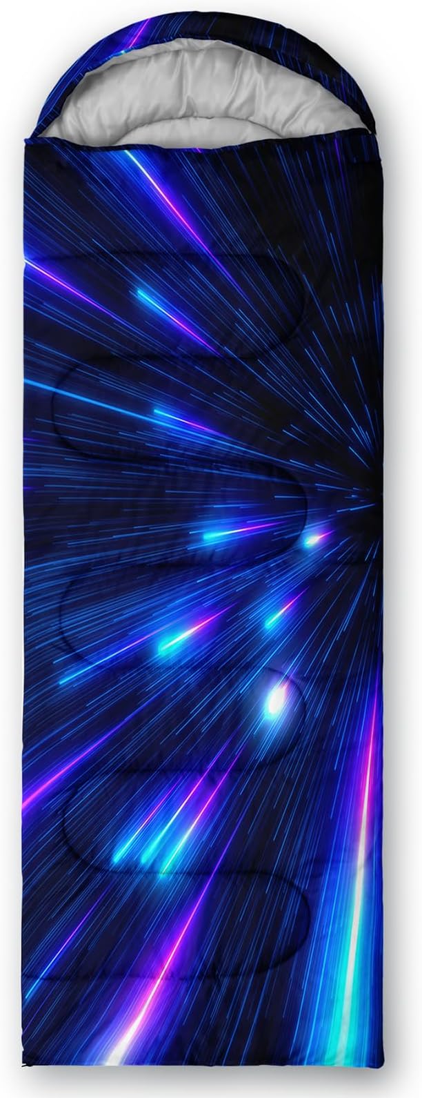 QOOMO Camping Sleeping Bags,3 Season Warm & Cool Weather,Lightweight,Waterproof Sleeping Bags for Adults & Kids,Traveling,and Outdoors,Camping Gear Equipment