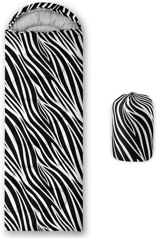 QOOMO Camping Sleeping Bags,3 Season Warm & Cool Weather,Lightweight,Waterproof Sleeping Bags for Adults & Kids,Traveling,and Outdoors,Camping Gear Equipment