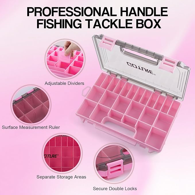 Goture Pink Fishing Rod and Reel Combo - ML Action Spinning Reel Pole with Shimmering Pink Sling Bag - 8FT Telescopic Rod Kit for Starter Travel Saltwater Freshwater