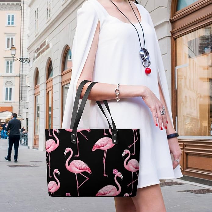 Big Shoulder Commuter Bag Work Tote Bag Handbag With Zipper For Women And Men