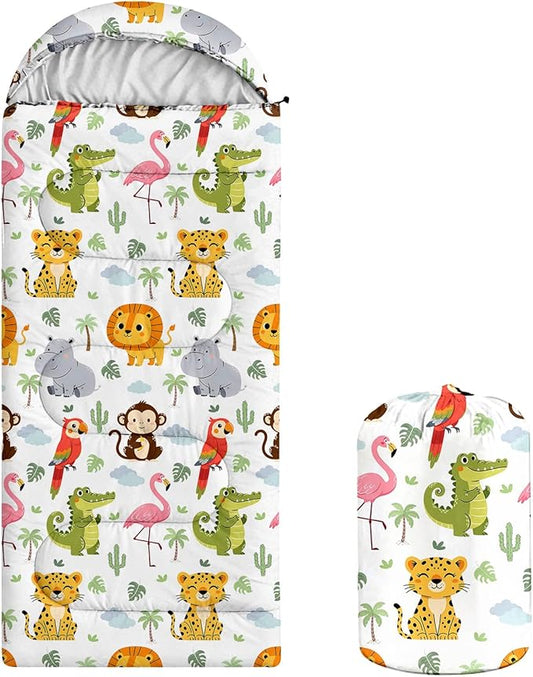 Camping Sleeping Bags, Lightweight Waterproof Sleeping Bag and Compact with Compression Sack for Outdoor