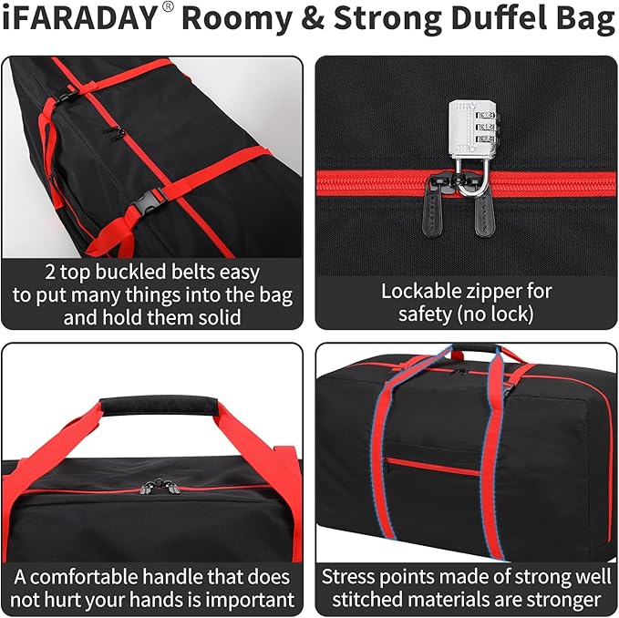 2 Packs Extra Large Duffel Bag 110L Travel Duffel Bag lightweight Luggage Bag for Outdoor, Travel, Sport