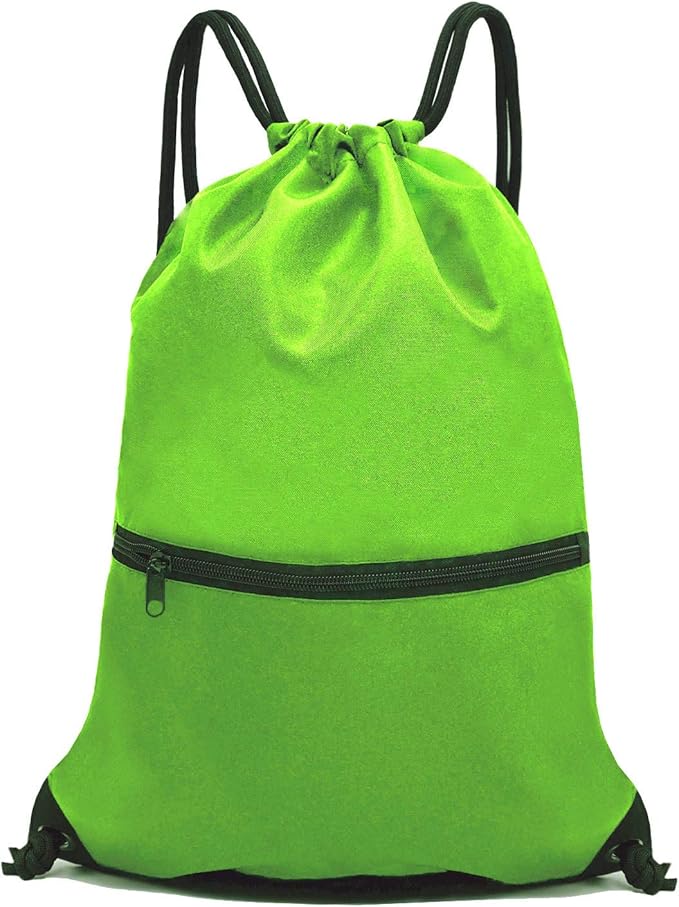 HOLYLUCK Drawstring Backpack Bag Sport Gym Sackpack