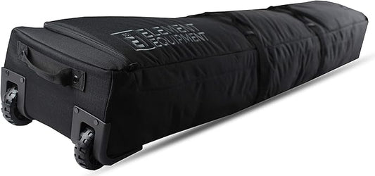 Element Equipment Wheeled Padded Ski Bag Ultimate Double - Premium High End Double Roller Travel Bag