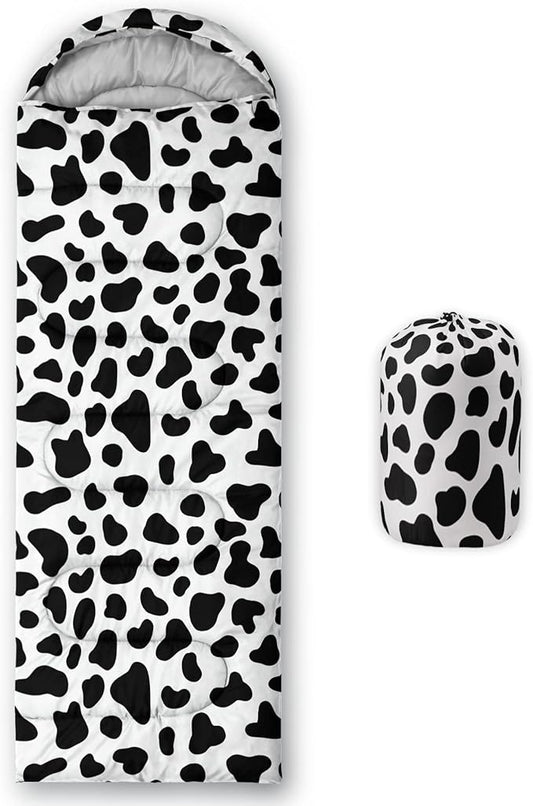 QOOMO Camping Sleeping Bags,3 Season Warm & Cool Weather,Lightweight,Waterproof Sleeping Bags for Adults & Kids,Traveling,and Outdoors,Camping Gear Equipment