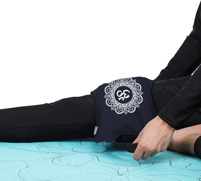 Yoga Sand Bag - Cotton Unfilled for Yoga Weights and Resistance Training, Size- 7.5" X 17"