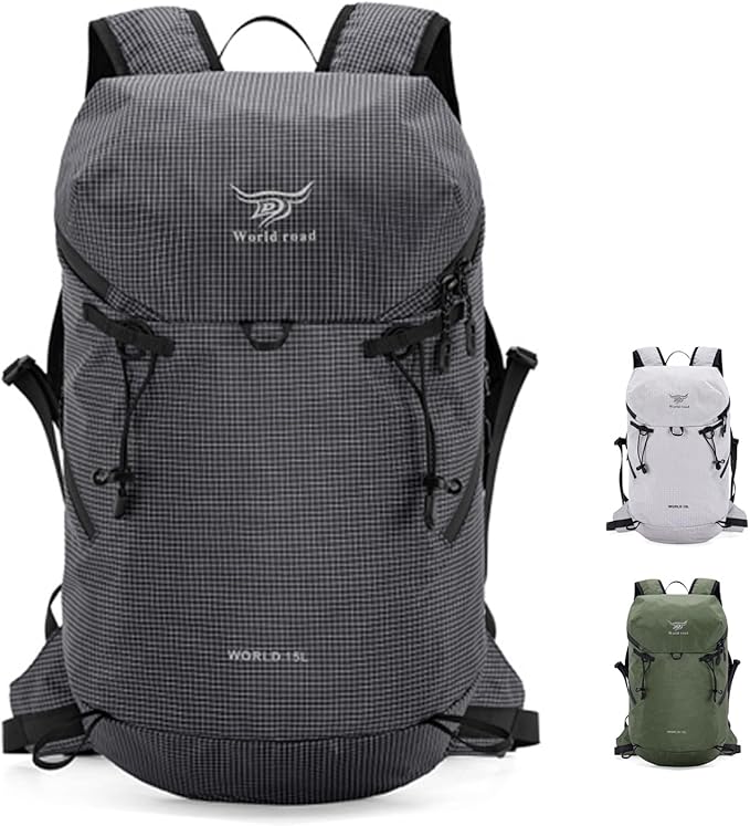 15L Hydration Backpack with 2L Water Bladder Water Backpack for Women, , Lightweight & Comfortable Running Vest for Running, Hiking, Cycling, Climbing, Camping, Biking,Rave