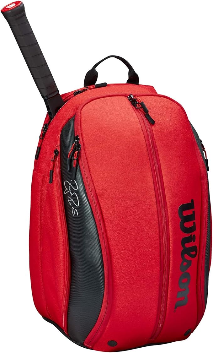 WILSON RF DNA Tennis Racket Bag - Red and Black