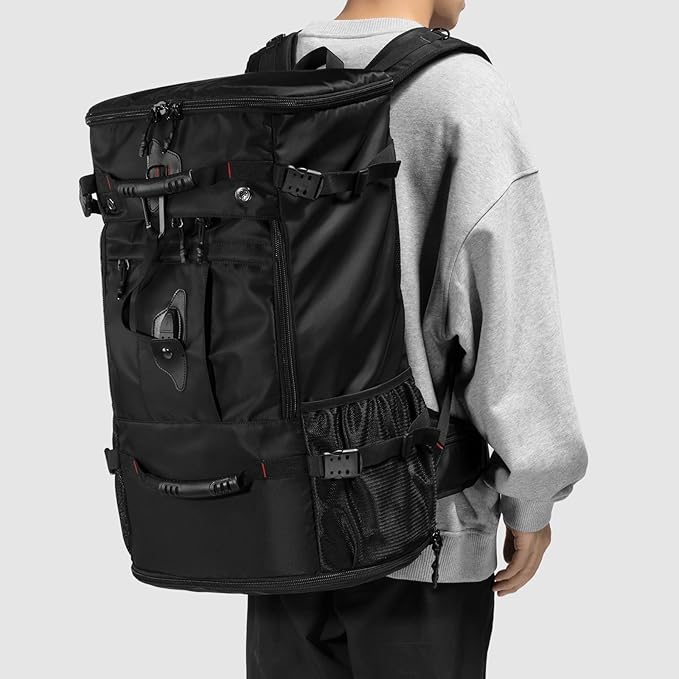 YOUMIAN Large Capacity Backpack For Travel Hiking Sports (BLack 1056X, Extra Large)