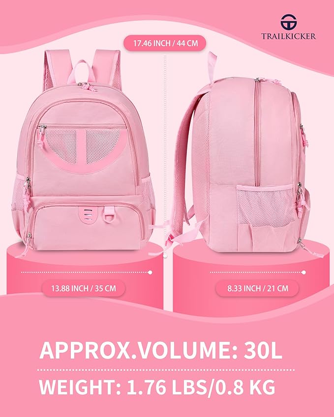 Basketball Bag Backpack for Men Women with Ball & Shoes Compartment 30L Capacity Lightweight Breathable Boys Girls Soccer Ball Bag Backpack Fit Volleyball Football Sports Travel School Gym