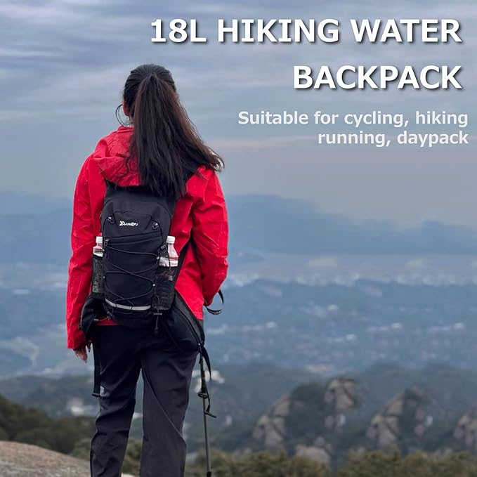 Azarxis Hiking Hydration Vest Pack Running Backpack Lightweight Daypack for Marathon Cycling Biking Trail Race Rave