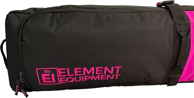 Element Equipment Wheeled Padded Ski Bag Ultimate Double - Premium High End Double Roller Travel Bag