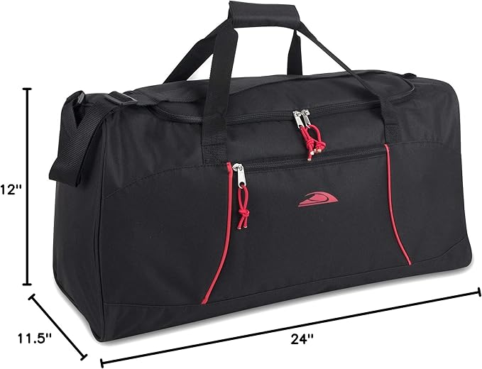 Lightweight Canvas Duffle Bags for Men & Women For Traveling, the Gym, and as Sports Equipment Bag/Organizer