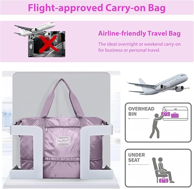 Yoga Mat Bag, Yoga Gym Bag Tote Bag with Multi Pockets For Women & Men, Yoga Mat Carrier for Pilates Travel Workout Office