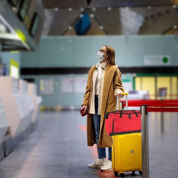 Lightweight Canvas Duffle Bags for Men & Women For Traveling, the Gym, and as Sports Equipment Bag/Organizer