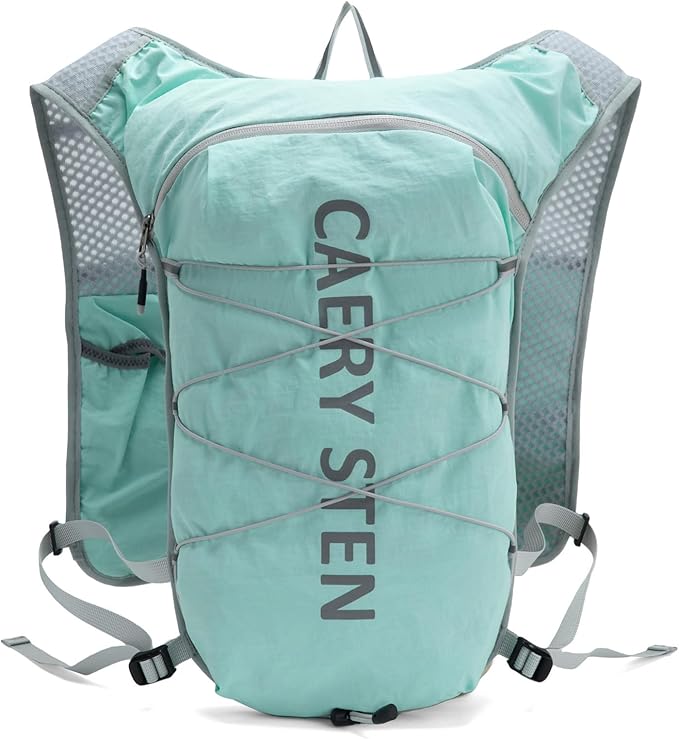 Carey STEN Lightweight Hydration Backpack, Outdoor Running Vest with 1.5L Water Bag, Suitable for Hiking, Cycling, and Both Men's and Women's Carnival wear