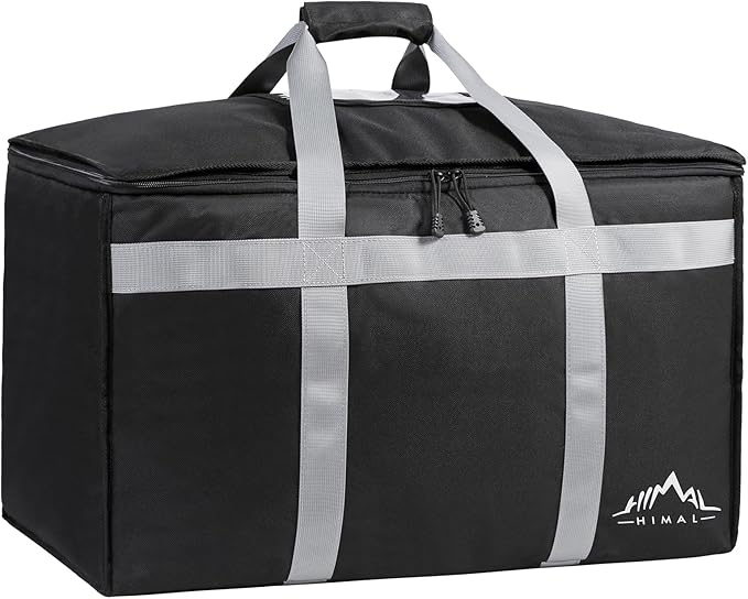 Himal Outdoors Insulated Food Delivery Bag XXXL-23Wx15Hx14D inches Premium Insulated Grocery Bag for HOT/COLD Food Delivery, Fit for Uber Eats, Doordash, Commercial Catering Transportation