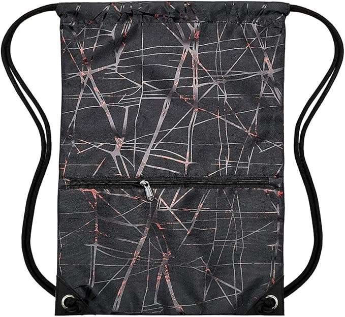 HOLYLUCK Drawstring Backpack Bag Sport Gym Sackpack