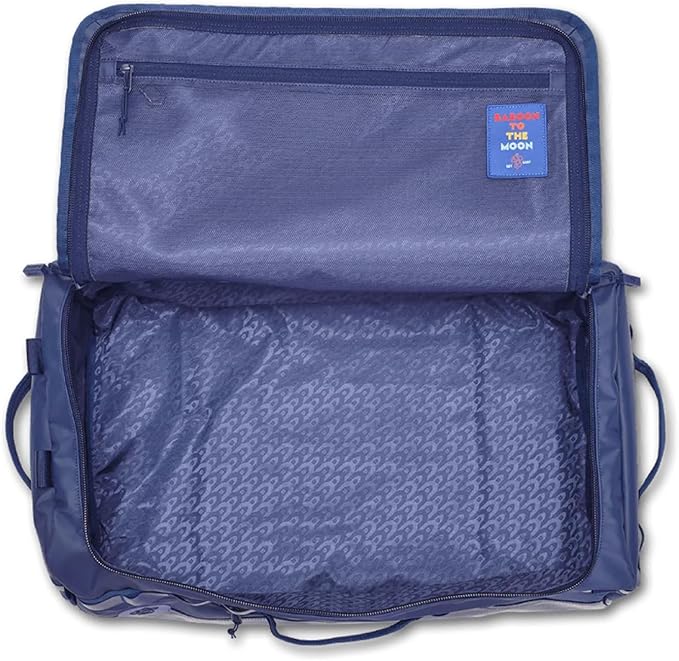 Baboon to the Moon Go-Bag Big Duffle Bag - Detachable Straps, Stylish, Compact, Large Travel Bag Lightweight, Durable, Water-Resistant for Men and Women (Navy)