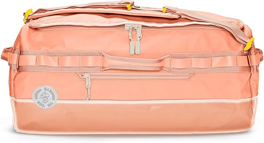 Baboon to the Moon Go-Bag Big Duffle Bag - Detachable Straps, Stylish, Compact, Large Travel Bag Lightweight, Durable, Water-Resistant for Men and Women (Sunset Coral)