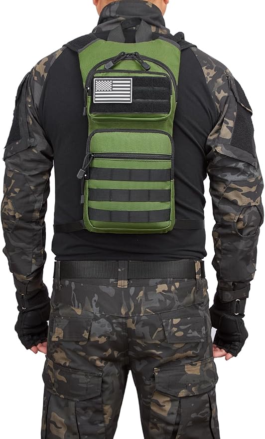 ATBP Insulated Hydration Pack Hiking Water Backpack Running Vest with 3L TPU Bladder Bag for Marathon Cycling Men