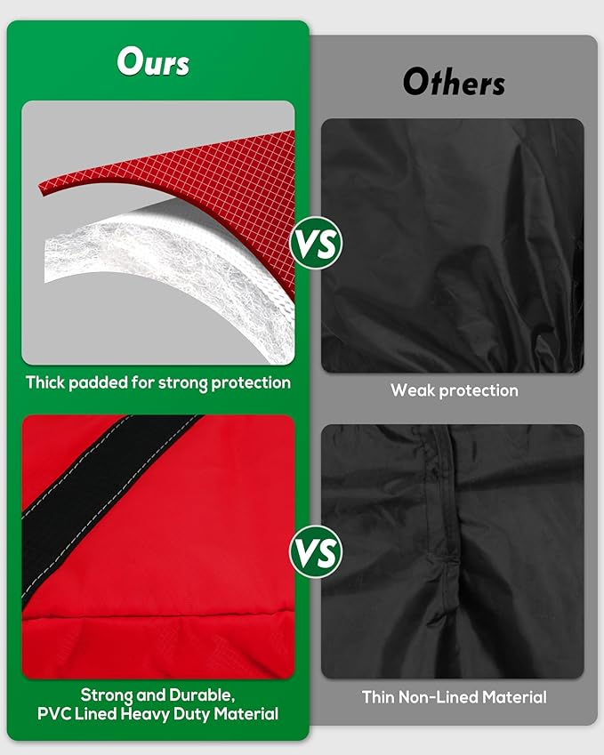 Big Teeth Golf Sunday Bag, Small Golf Bag Lightweight, Par 3 Golf Bag for A Few Clubs Driving Range, Practice with Carry Shoulder Strap Foldable Multi-Colour