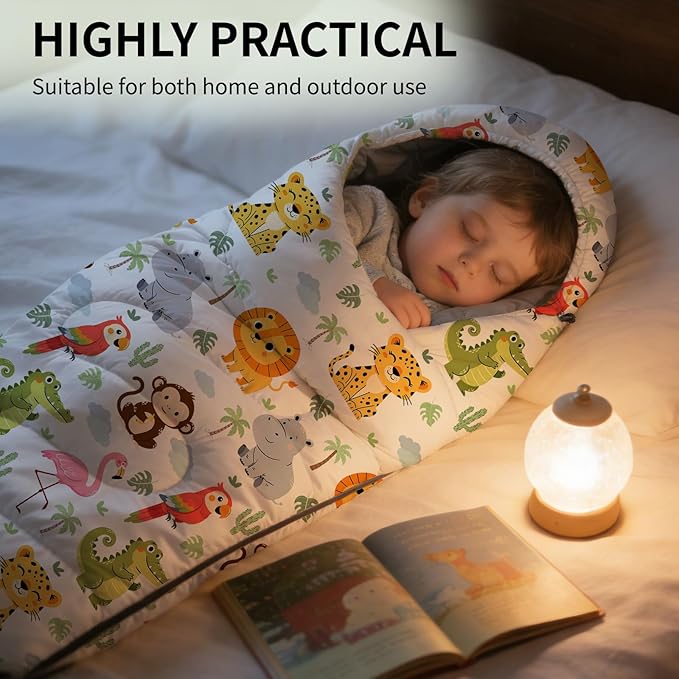 Camping Sleeping Bags, Lightweight Waterproof Sleeping Bag and Compact with Compression Sack for Outdoor