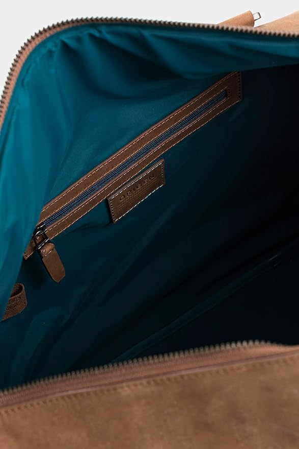 Brown Top Grain Leather Duffle Bag for Men & Women - Large, Durable, Stylish Leather Travel Bag with Adjustable Shoulder Strap, Spacious Design for Weekend Getaways, Business, & Overnight Trips