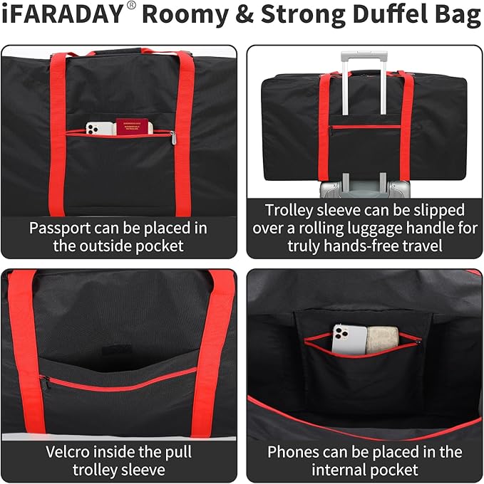 2 Packs Extra Large Duffel Bag 110L Travel Duffel Bag lightweight Luggage Bag for Outdoor, Travel, Sport