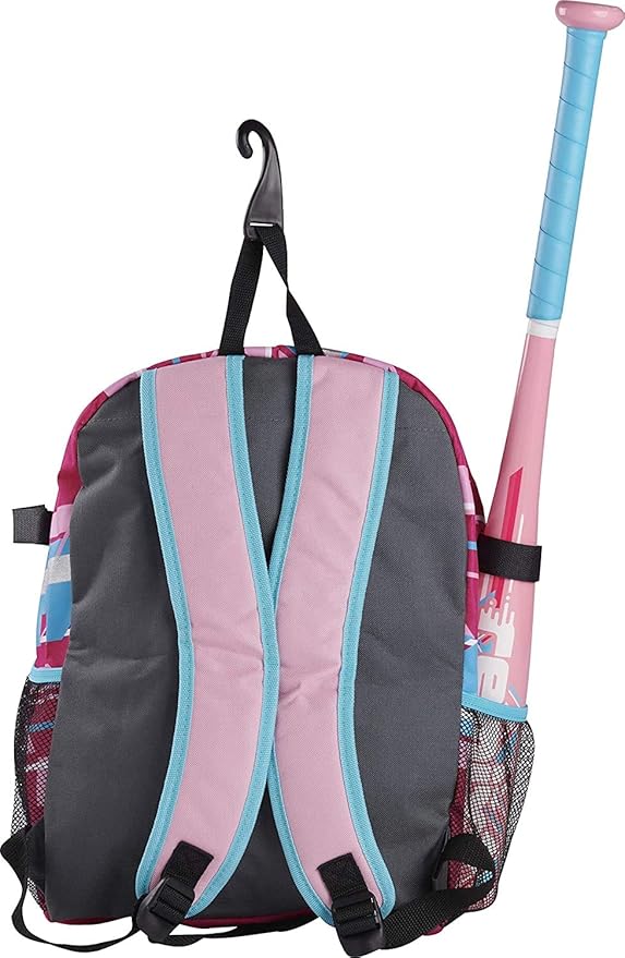 Rawlings | REMIX Backpack Equipment Bag | T-Ball & Youth Baseball/Softball | Pink (Pack of 6)