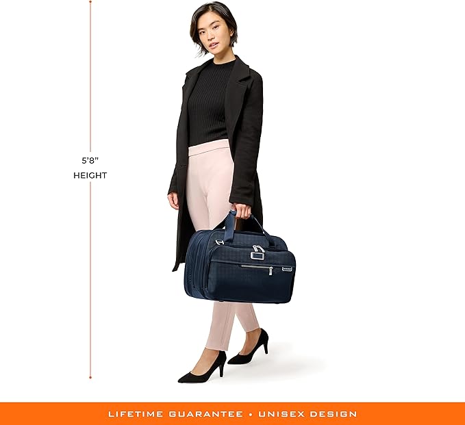 Briggs & Riley Travel Duffel Bag - Weekender & Overnight Luggage for Women & Men, Softside Bag