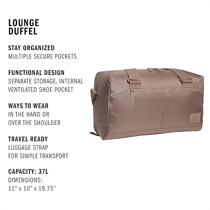 adidas Lounge Duffel Bag – Premium Duffle for Travel & Everyday
