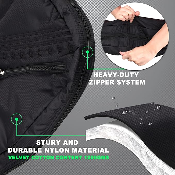 Big Teeth Golf Sunday Bag, Small Golf Bag Lightweight, Par 3 Golf Bag for A Few Clubs Driving Range, Practice with Carry Shoulder Strap Foldable Multi-Colour