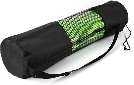 Yoga Mat Bag, Lightweight Mesh Net with Adjustable Strap for Comfortable Carrying for Yoga Mat, Snorkel Tube