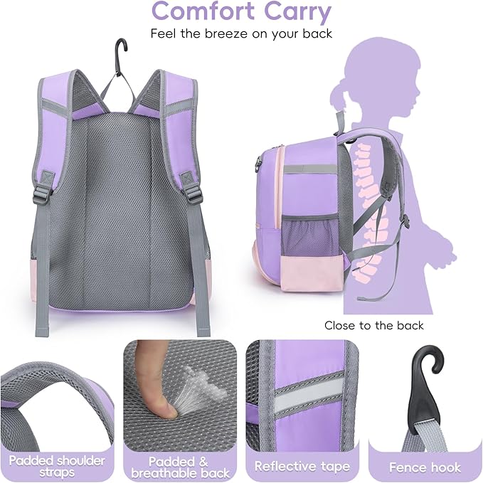 2025 Youth Baseball & Softball Bag | Ultra-Light Tball Backpack with Shoe Compartment & Helmet Holder | Skin-Soft Fabric