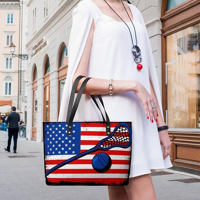 Big Shoulder Commuter Bag Work Tote Bag Handbag With Zipper For Women And Men