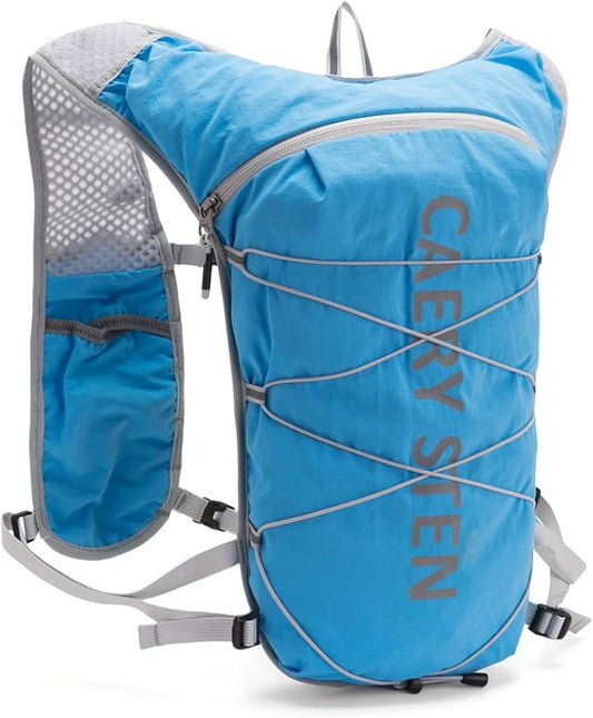 Carey STEN Lightweight Hydration Backpack, Outdoor Running Vest with 1.5L Water Bag, Suitable for Hiking, Cycling, and Both Men's and Women's Carnival wear