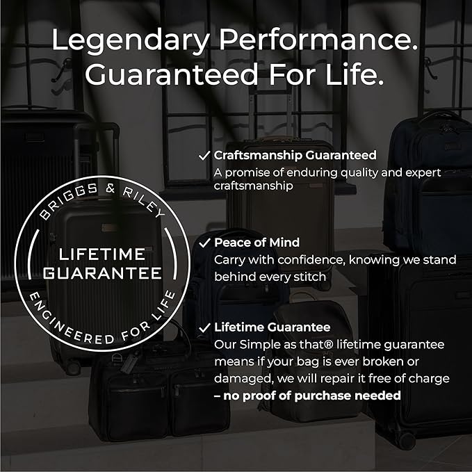 Briggs & Riley Travel Duffel Bag - Weekender & Overnight Luggage for Women & Men, Softside Bag