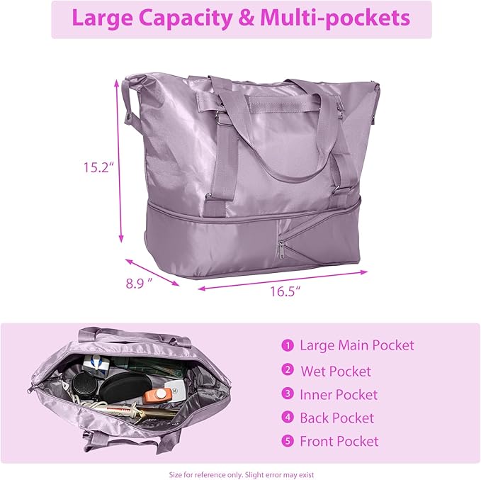 Yoga Mat Bag, Yoga Gym Bag Tote Bag with Multi Pockets For Women & Men, Yoga Mat Carrier for Pilates Travel Workout Office