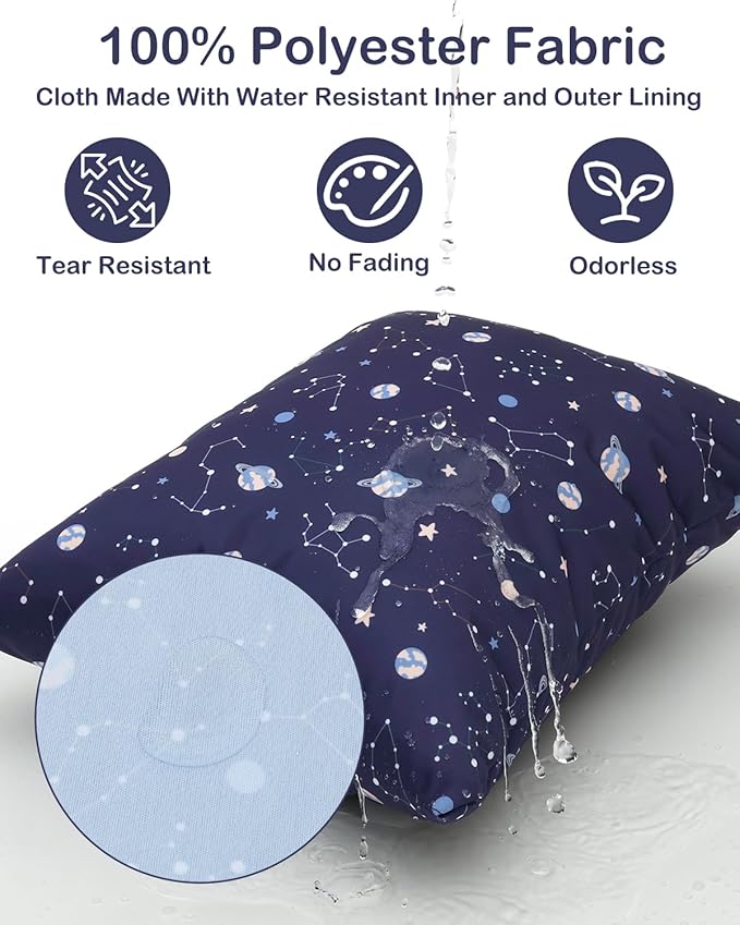 ALVABABY 3pcs Cloth Diaper Wet Dry Bags Waterproof Reusable with Two Zippered Pockets Travel Beach Pool Daycare Soiled Baby Items Yoga Gym Bag for Swimsuits or Wet Clothes 3L-ZM32