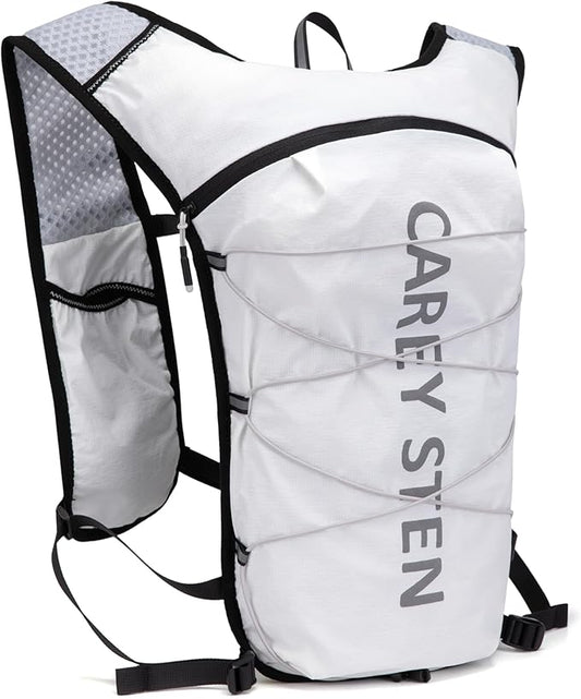 Carey STEN Lightweight Hydration Backpack, Outdoor Running Vest with 1.5L Water Bag, Suitable for Hiking, Cycling, and Both Men's and Women's Carnival wear