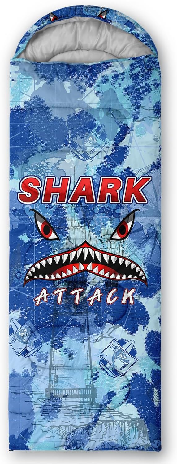 Sleeping Bags for Adults and Kids Camping Sleeping Bags for Girls and Boys Lightweight Waterproof Cold/Warm 3-Season Outdoor Travel with Compression Bags