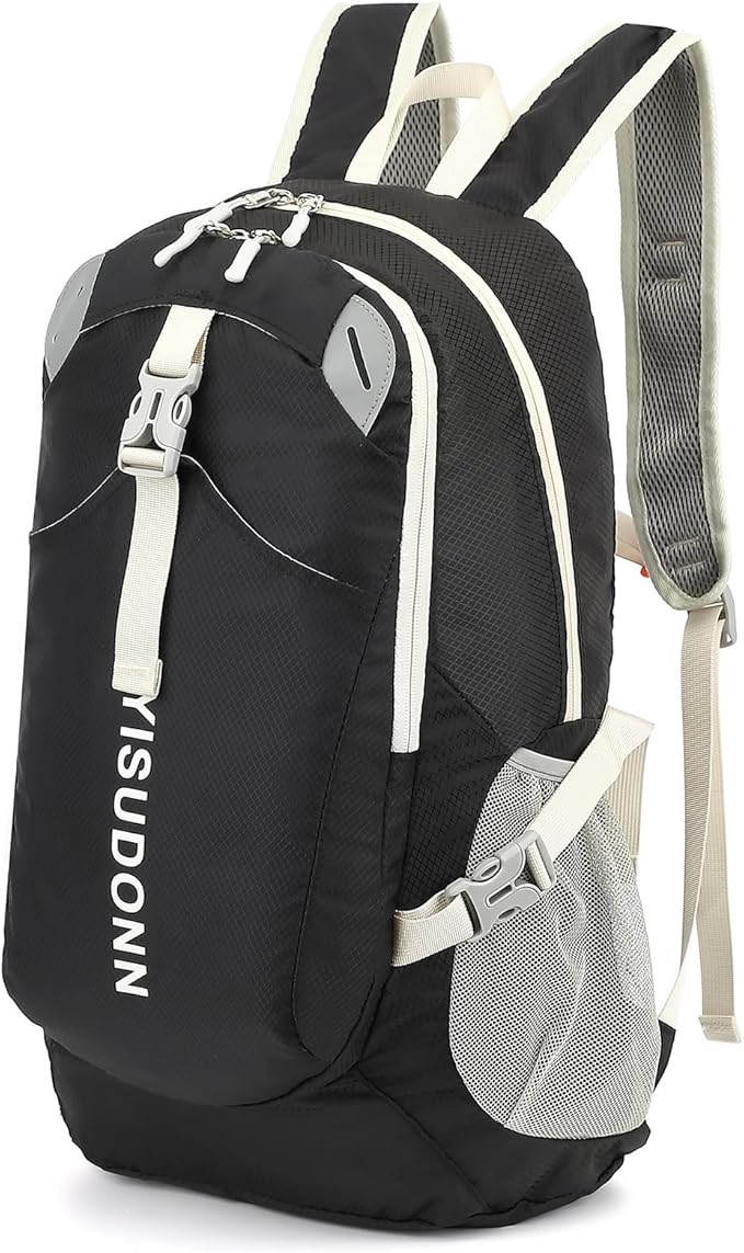 YISUDONN Hiking Backpack, 30L Lightweight Camping Water Resistant Large Hiking Bag Outdoor Travel Daypack for Men Wome