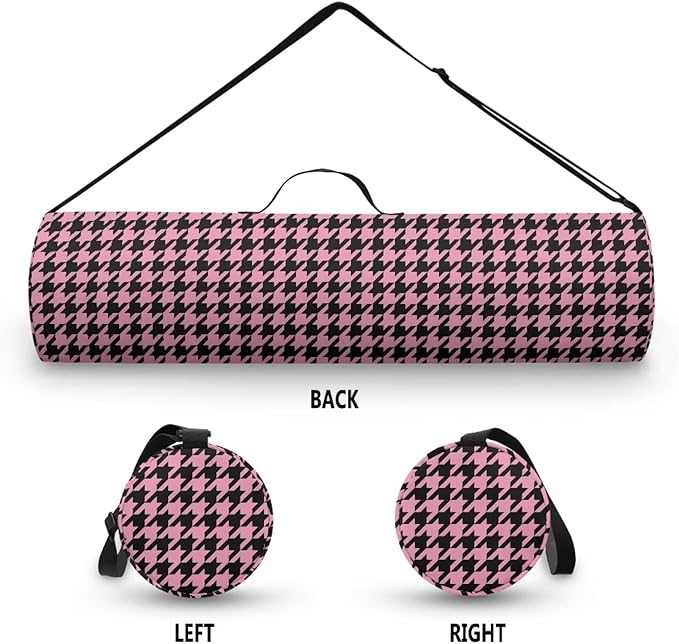 ZCFYGDX Yoga Mat Bag with Adjustable Shoulder Strap and Handle Zipper, 30in Wide x 6.3in Diameter for Yoga Mat Storage