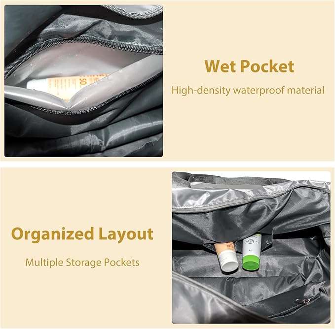 Yoga Mat Bag, Yoga Gym Bag Tote Bag with Multi Pockets For Women & Men, Yoga Mat Carrier for Pilates Travel Workout Office