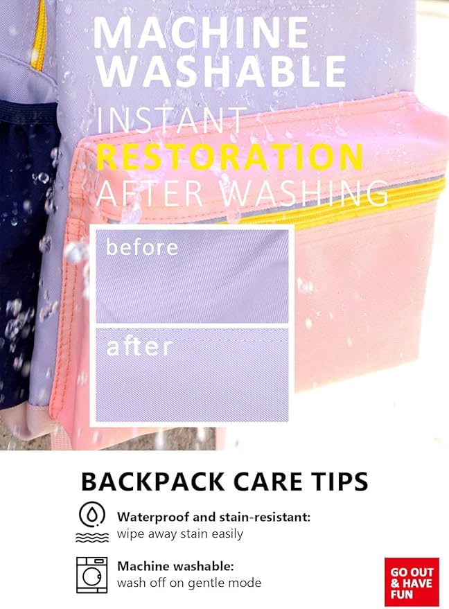 atgark Kids Backpacks For Girls & Boys, Kindergarten & Elementary School Bookbag, For School & Travel, Small Child Toddler Backpack, 13" H, For Kids 3-5 Medium