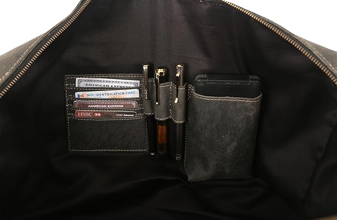 Leather Travel Duffle Bags for Men and Women cabin friendly Weekend Bag Sports Gym airplane carry on overnight duffel