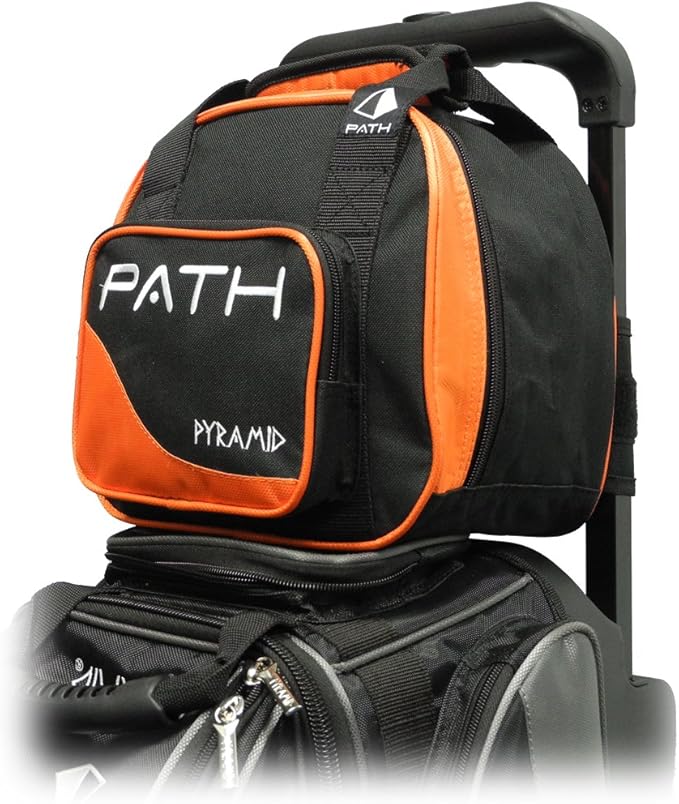 Pyramid Path Plus One Spare Tote Bowling Bag with Front Accessory Pocket - Holds One Bowling Ball and Small Accessories
