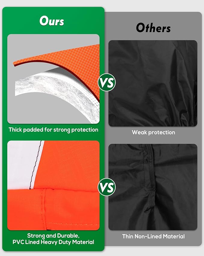 Big Teeth Golf Sunday Bag, Small Golf Bag Lightweight, Par 3 Golf Bag for A Few Clubs Driving Range, Practice with Carry Shoulder Strap Foldable Multi-Colour