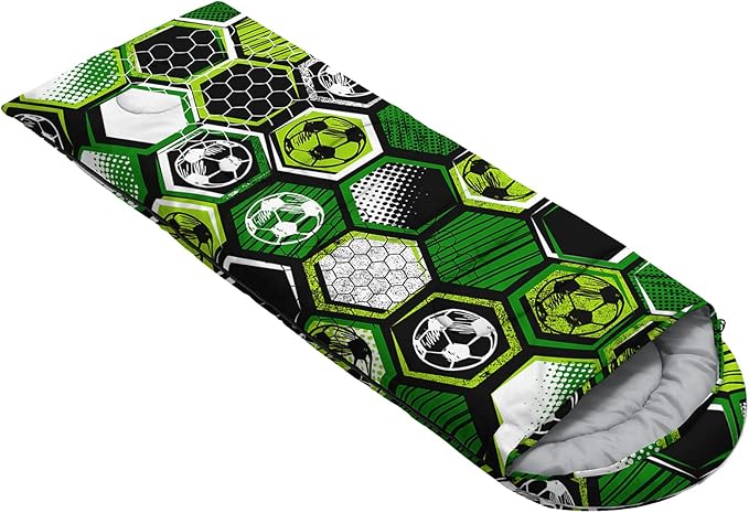 Sleeping Bags for Adults and Kids Camping Sleeping Bags for Girls and Boys Lightweight Waterproof Cold/Warm 3-Season Outdoor Travel with Compression Bags